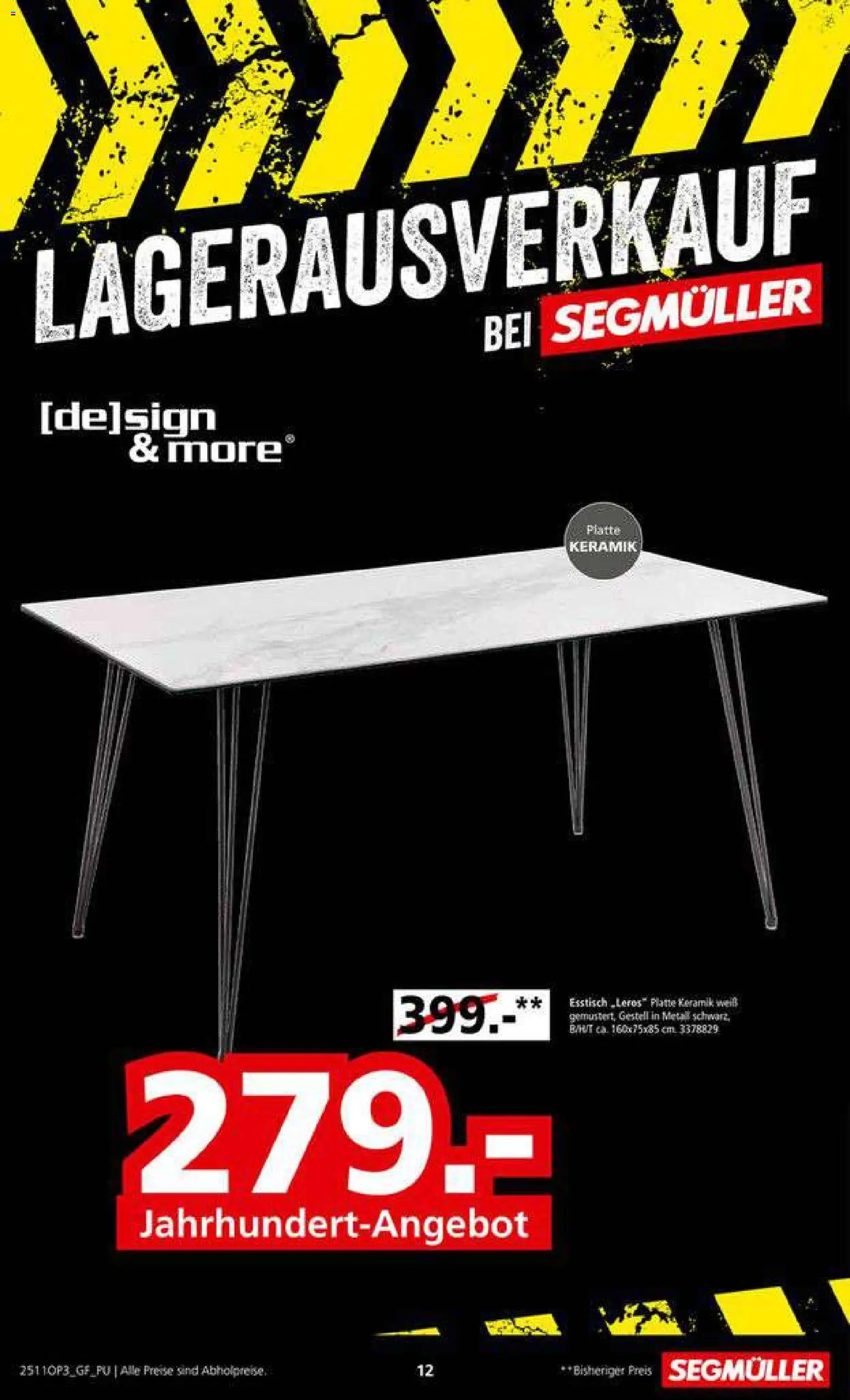 Segmüller Lagerausverkauf bei Segmüller - Seite 12 - gültig ab 22.11.2025