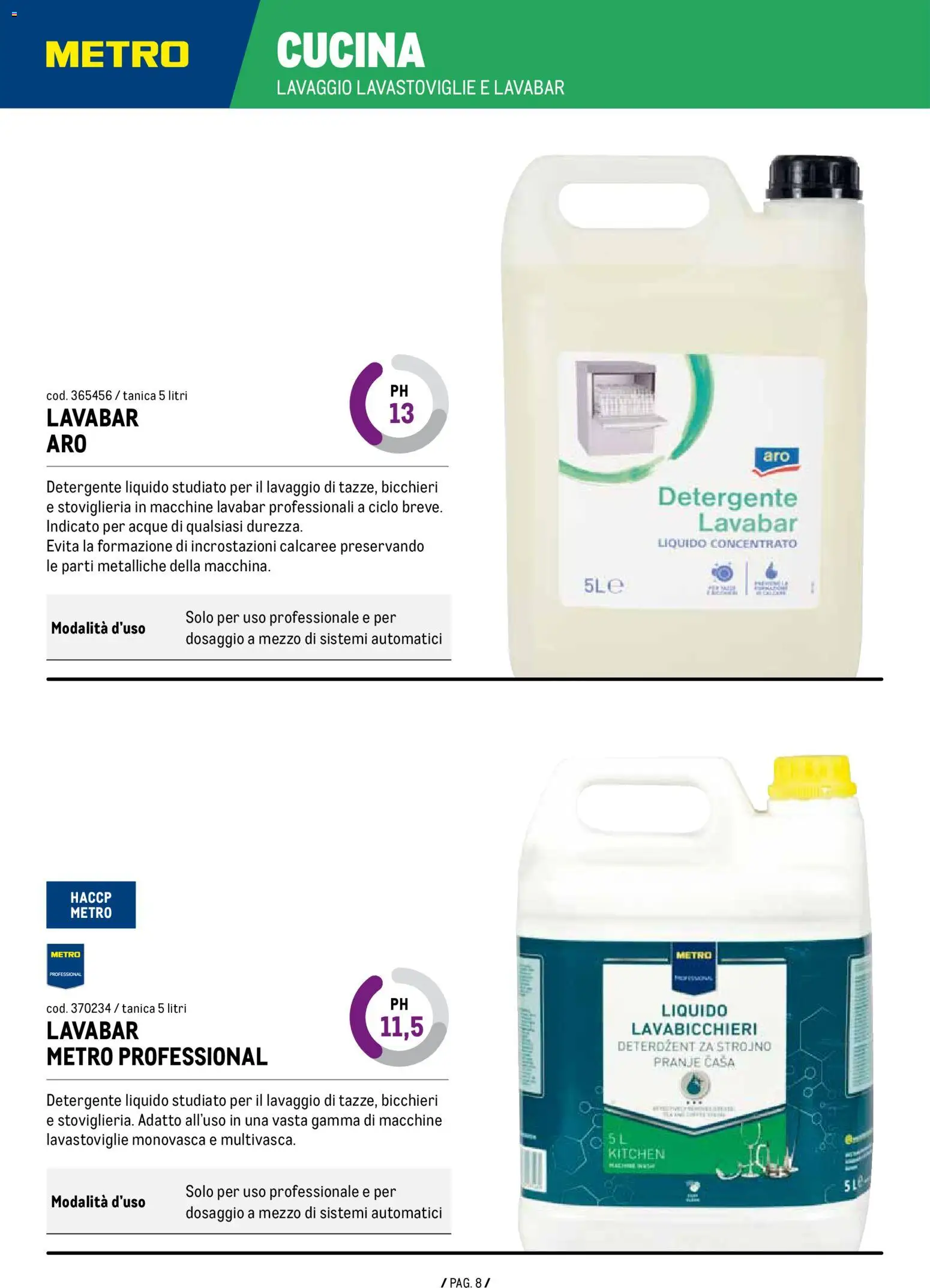 Metro Detergenza catalogo - pagina 8 - valido dal 07/01/2026