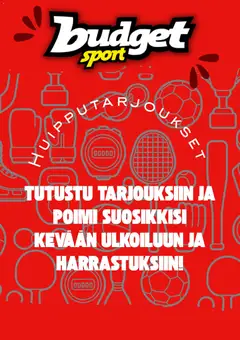 Esikatselu Budget Sport tarjoukset voimassa alkaen 10/04/2026