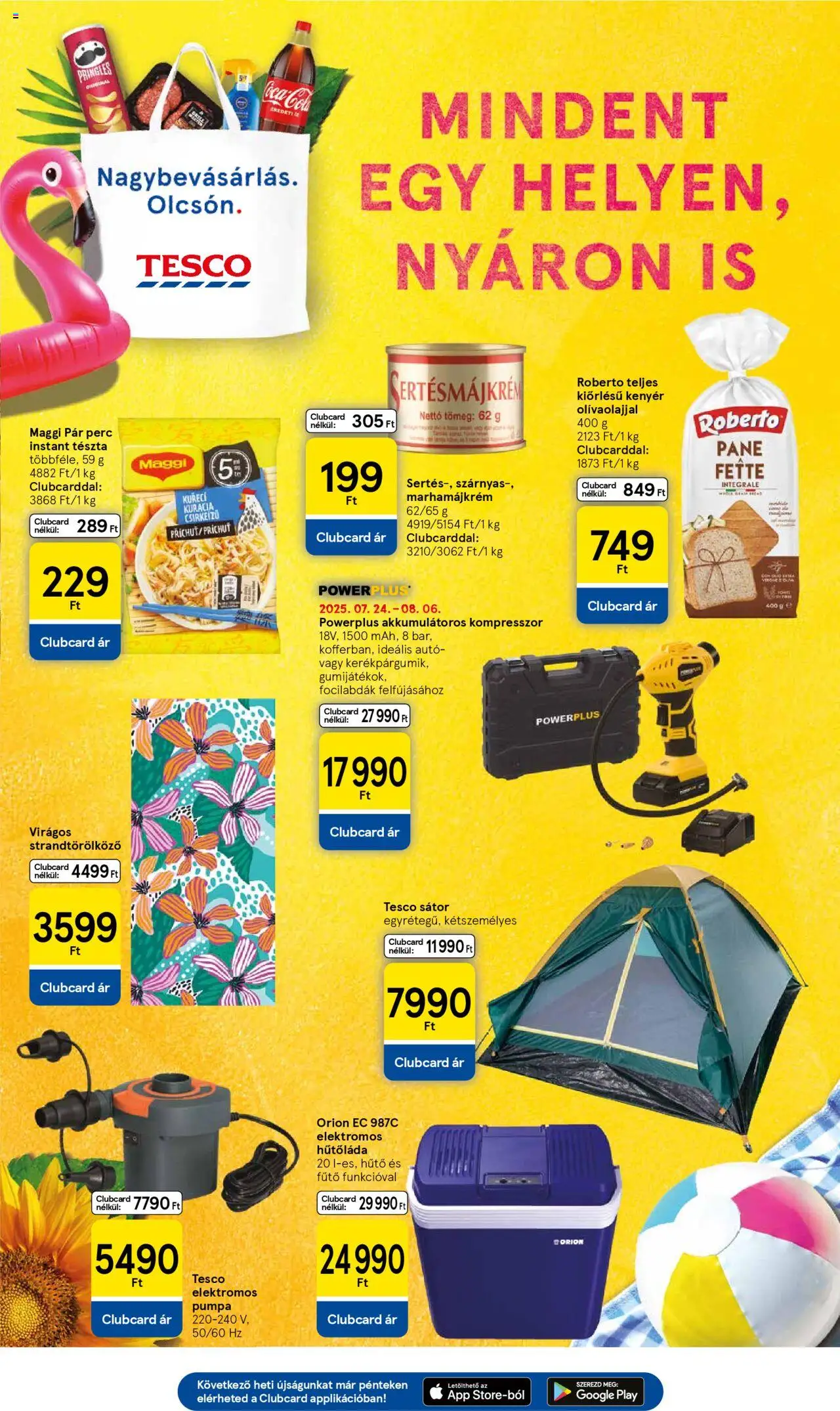 Tesco Hipermarket - Akciós újság  - 21oldal - érvényes 2025.07.24.-tól