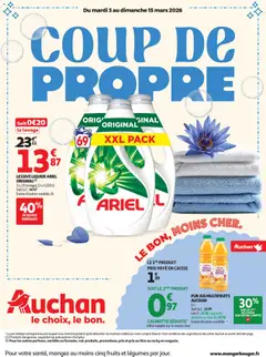 Auchan - Coup de propre geldig vanaf 03/03/2026