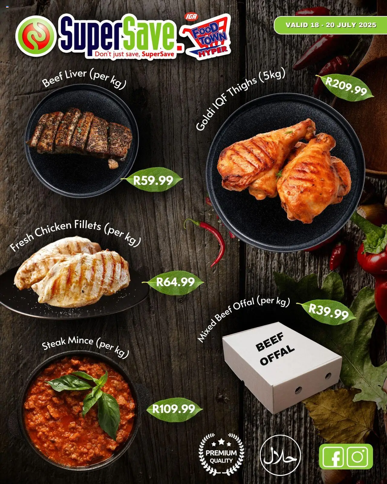 Super Save Butchery Specials - page 4- valid from 18/07/2025