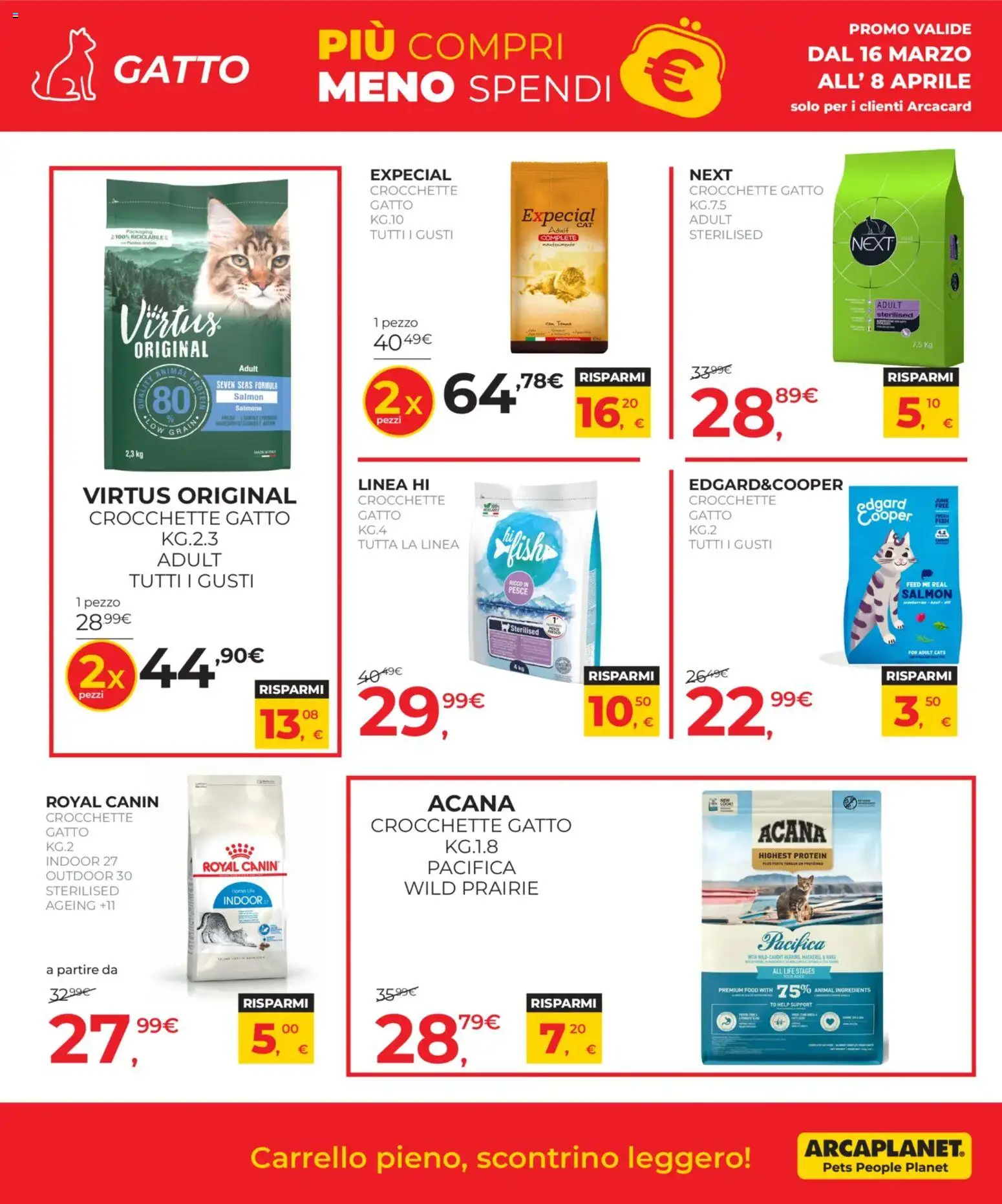 Arcaplanet volantino - pagina 2 - valido dal 16/03/2026