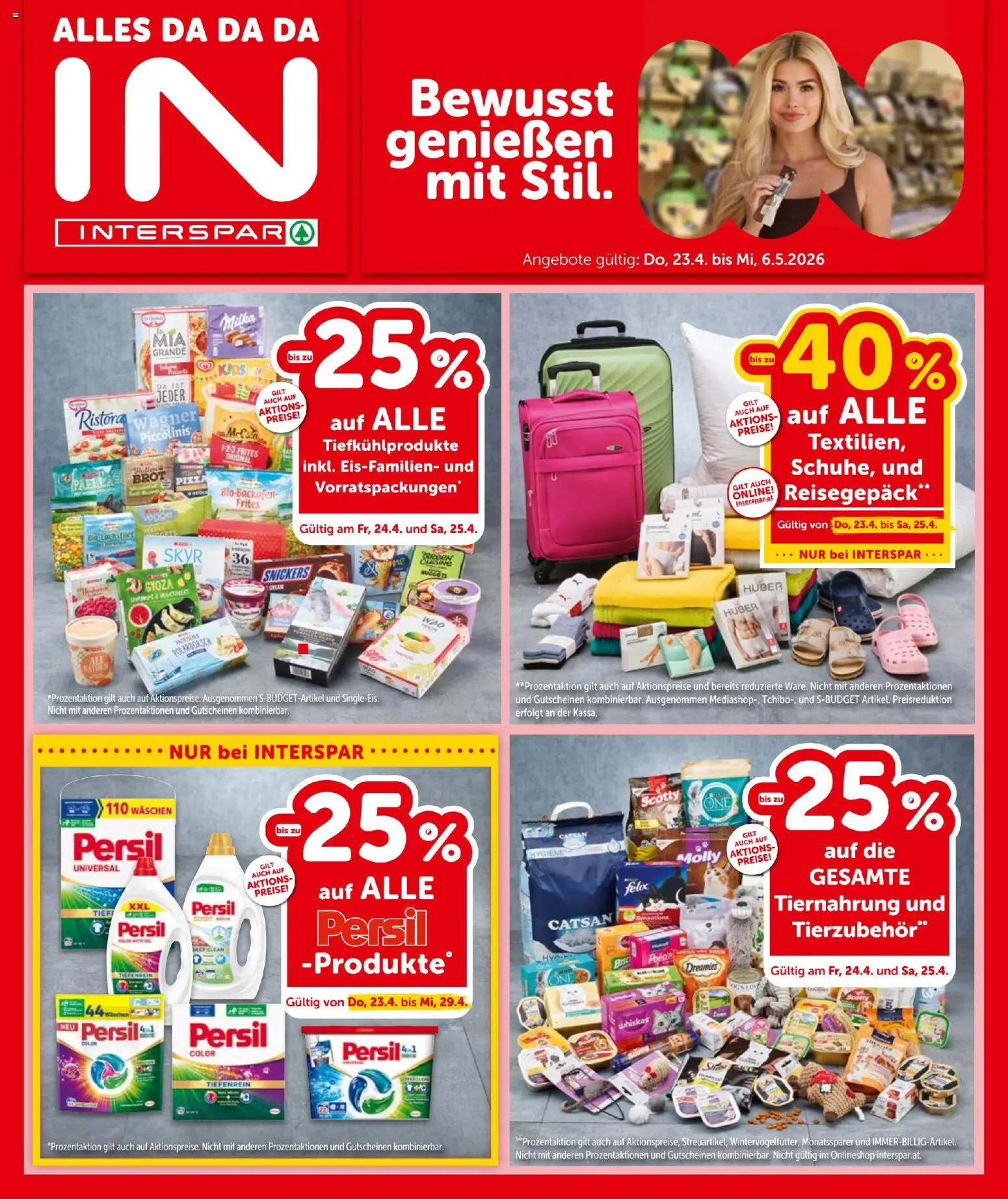 Interspar - Flugblatt - Seite 1- gültig ab 23.04.2026