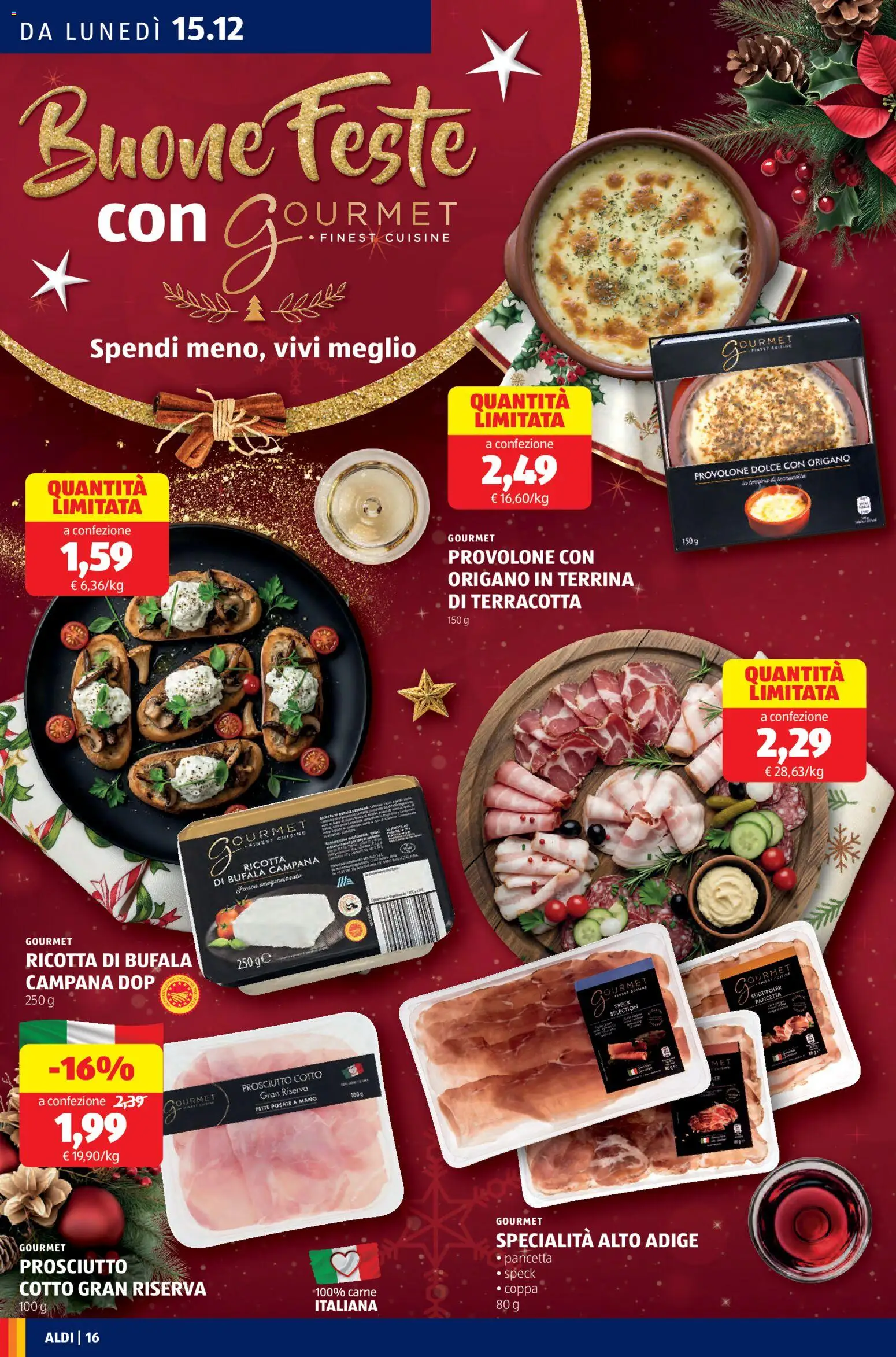 Volantino Aldi	 - pagina 16 - valido dal 15/12/2025