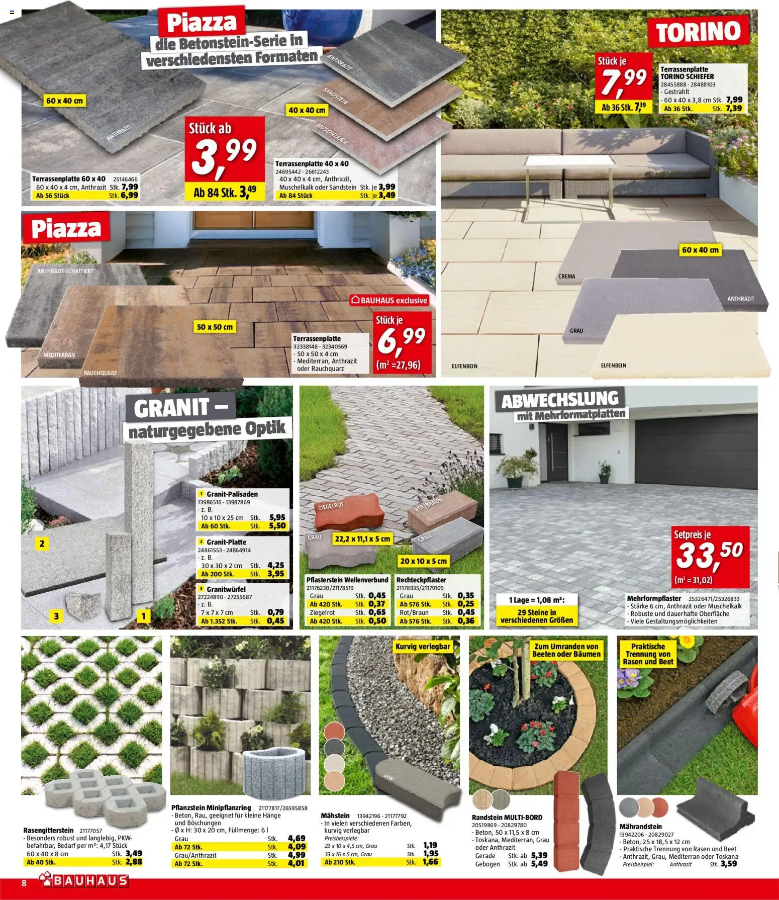 Bauhaus Prospekt aktuell - page 8- valid from 01.04.2026