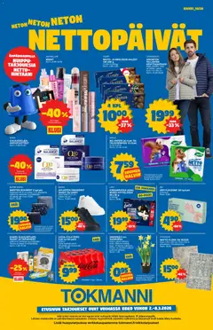 Esikatselu Tokmanni tarjoukset voimassa alkaen 02/03/2026