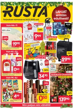 Esikatselu Rusta tarjoukset voimassa alkaen 08/12/2025