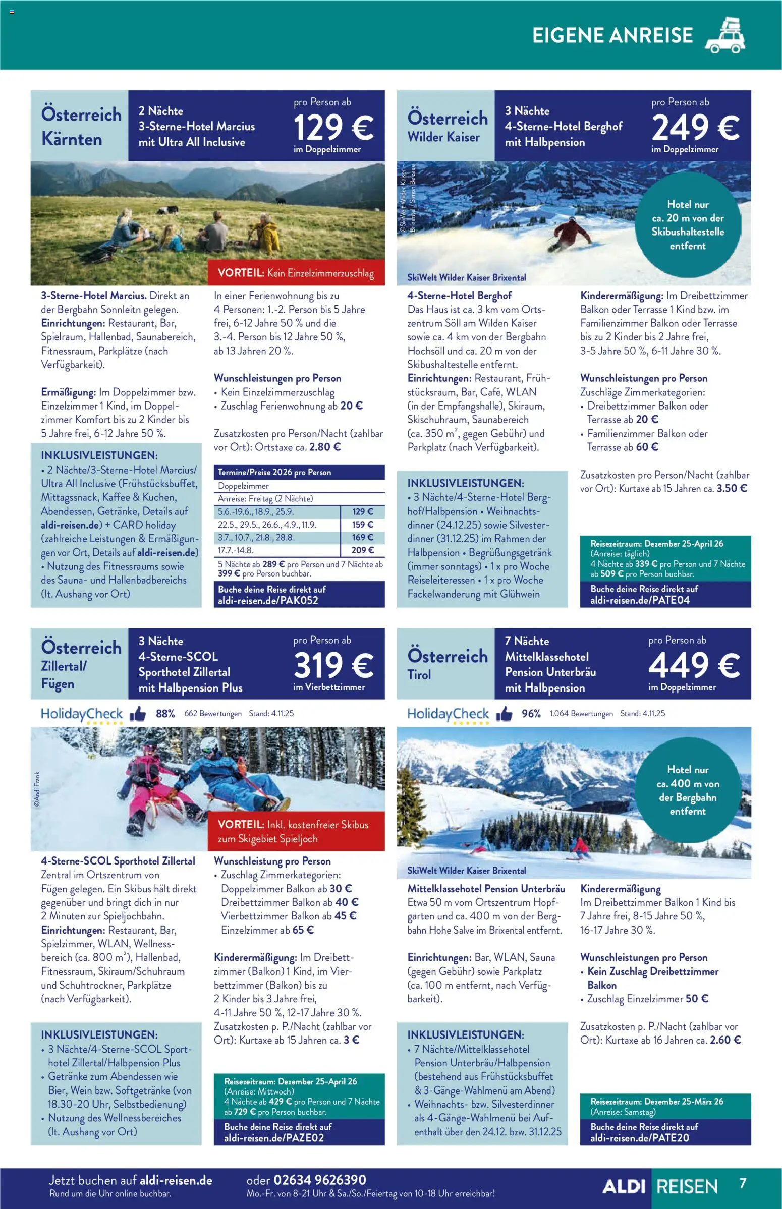 Aldi Reisen Prospekt 	 - Seite 7 - gültig ab 01.12.2025