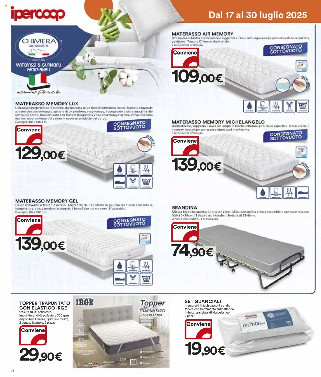 Volantino Ipercoop	 - pagina 26 - valido dal 17/07/2025