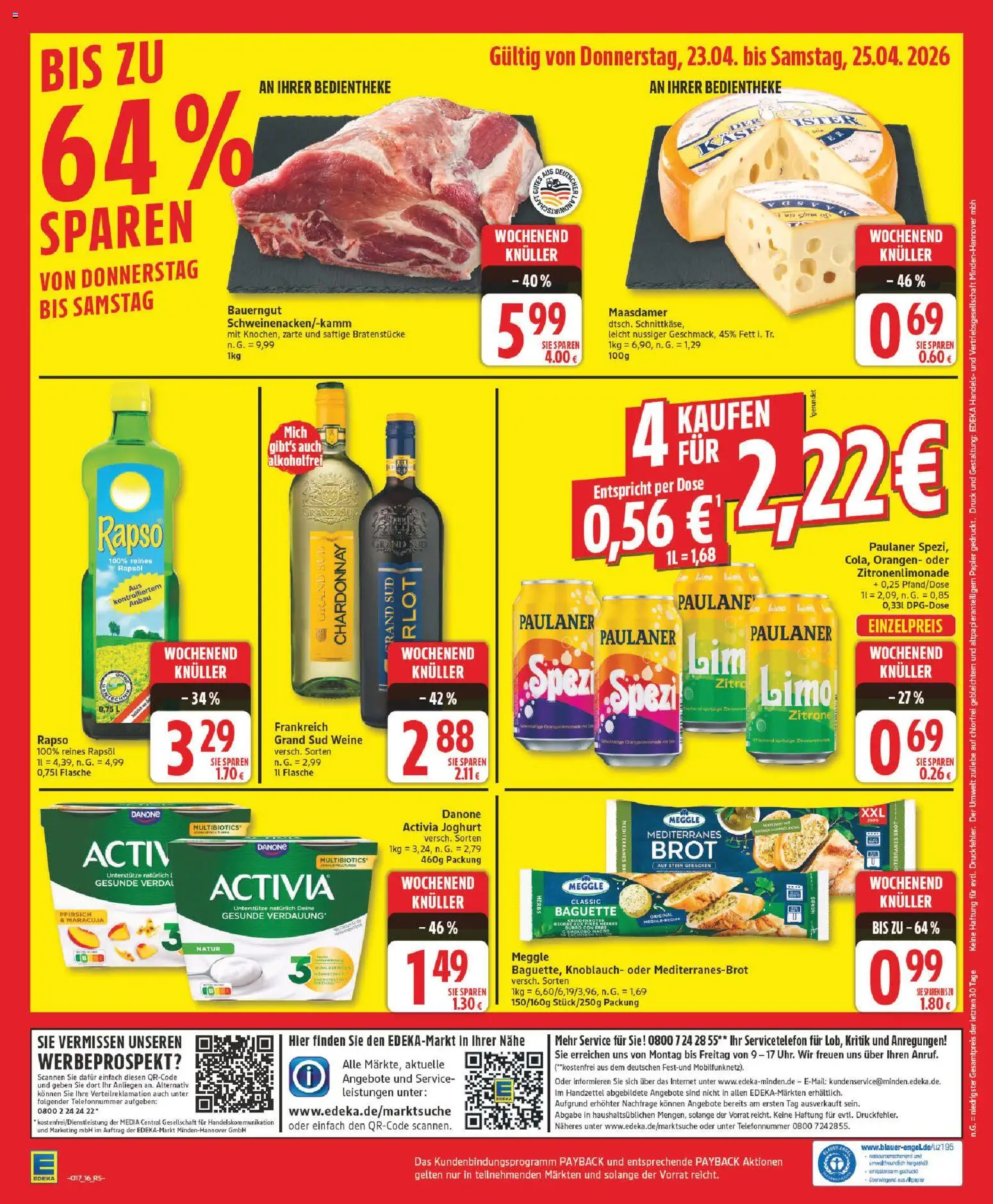 Edeka Prospekt 	 - Seite 16 - gültig ab 20.04.2026
