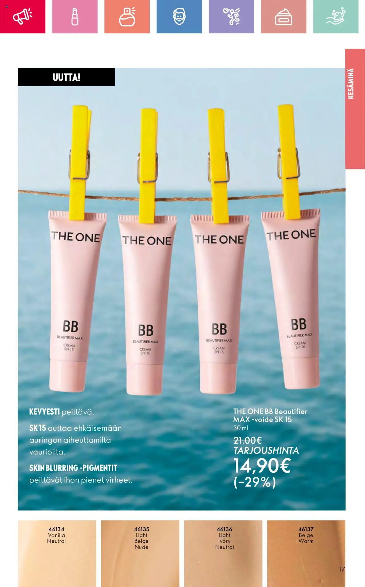 Oriflame Esite 10 - sivu 17- voimassa alkaen 13/07/2025