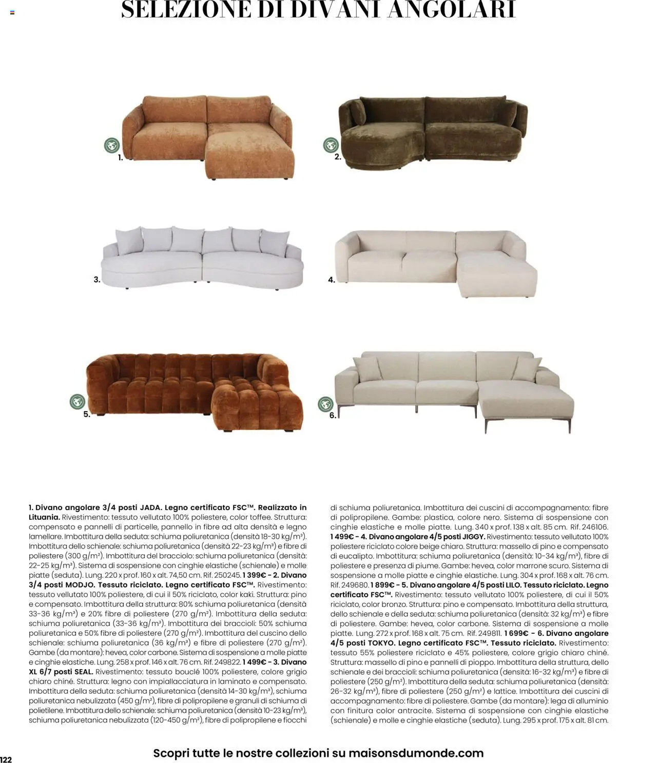 Volantino Maisons du Monde	 - pagina 122 - valido dal 27/08/2025