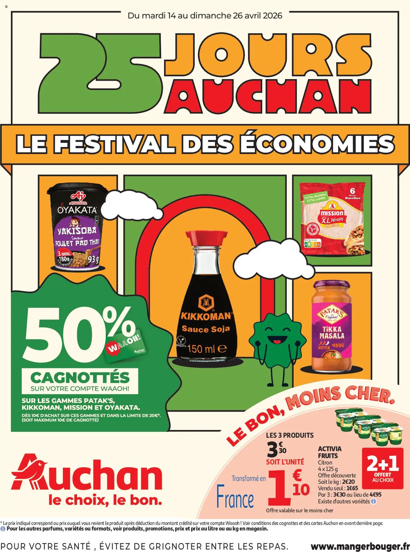 Auchan prospectus - page 1 - valable à partir du 14/04/2026