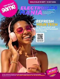 Preview Game - Electronics Mania valid from 10/09/2025