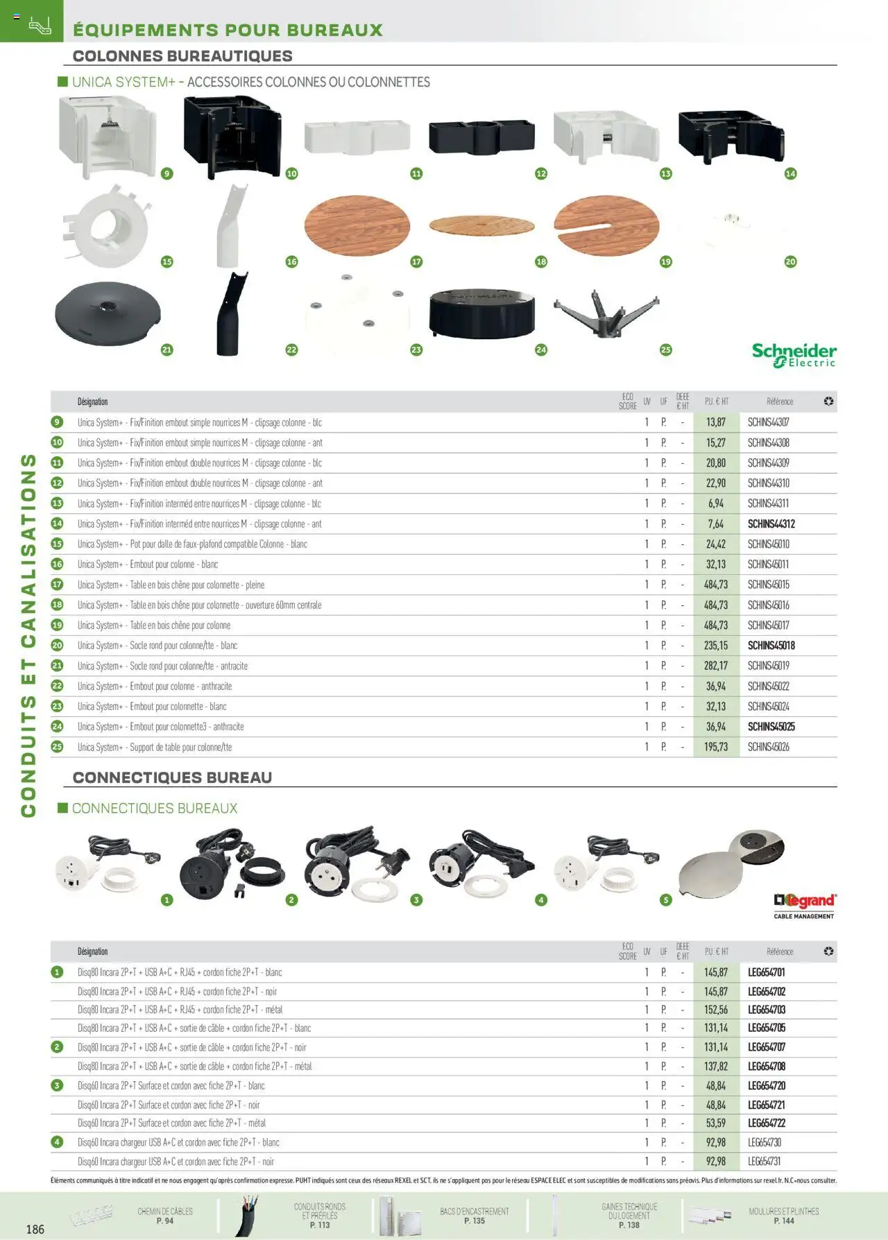 Rexel Conduits & Canalisations - page 94 - valable à partir du 01/12/2024