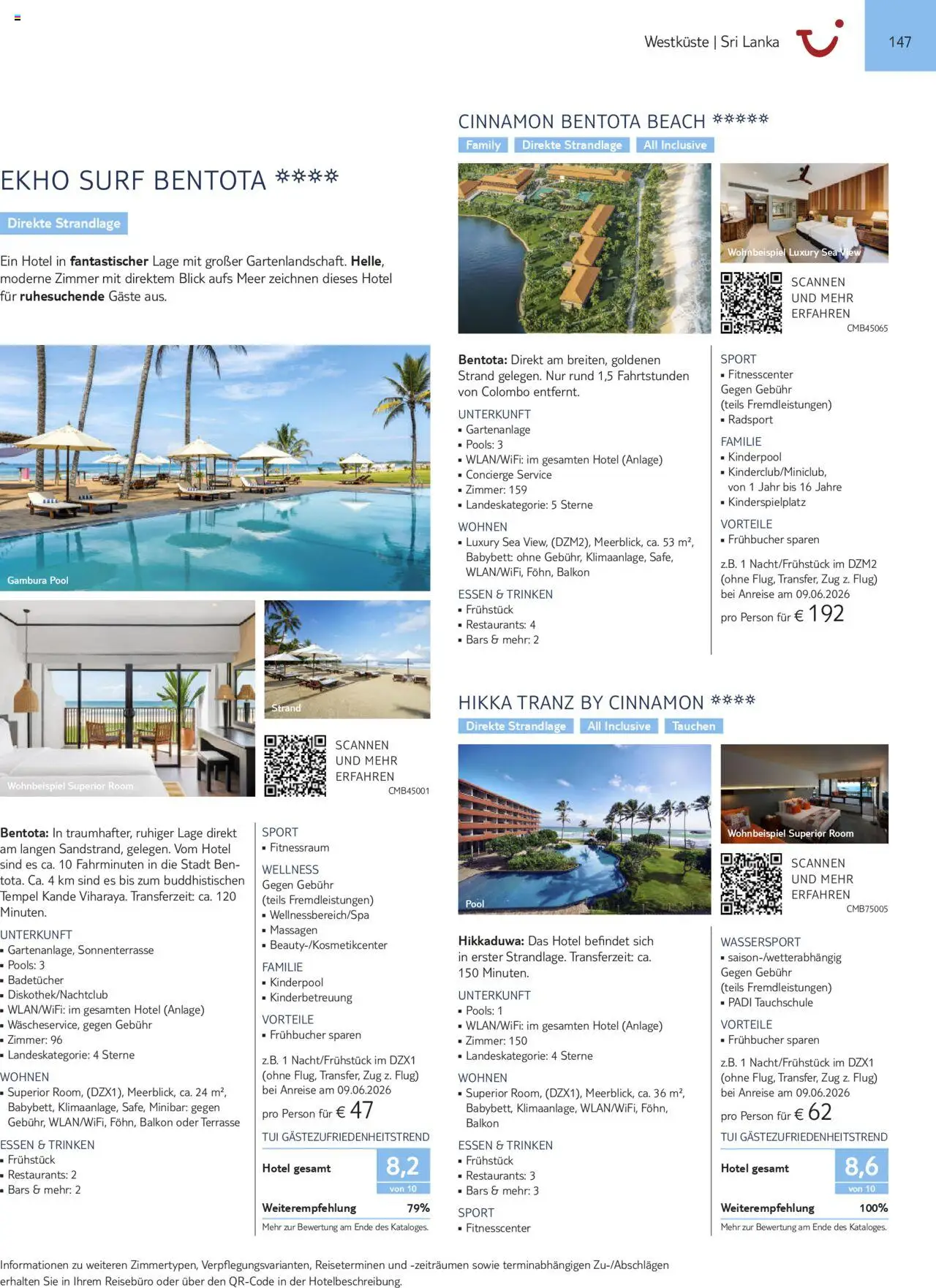 Aida - Asien, Afrika, Orient & Indischer Ozean 2025/26 - Seite 147 - gültig ab 01.11.2025