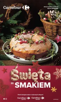 Podgląd Carrefour Gazetka - Święta ważny od 01.12.2025
