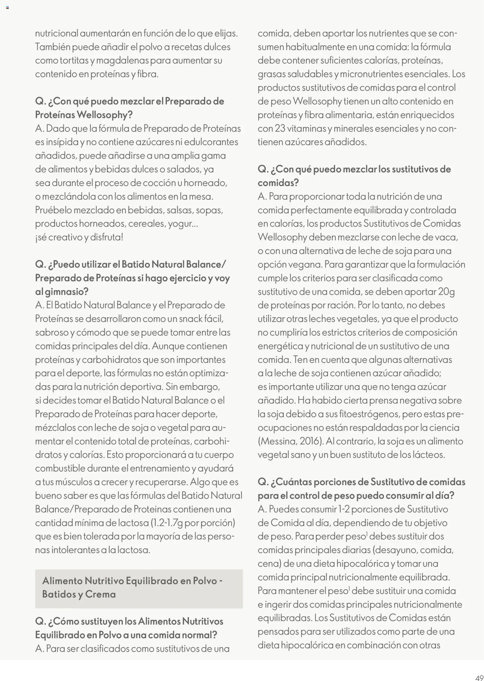 Oriflame - Guía Wellosophy - Página de 49 - Válido desde 01/11/2023