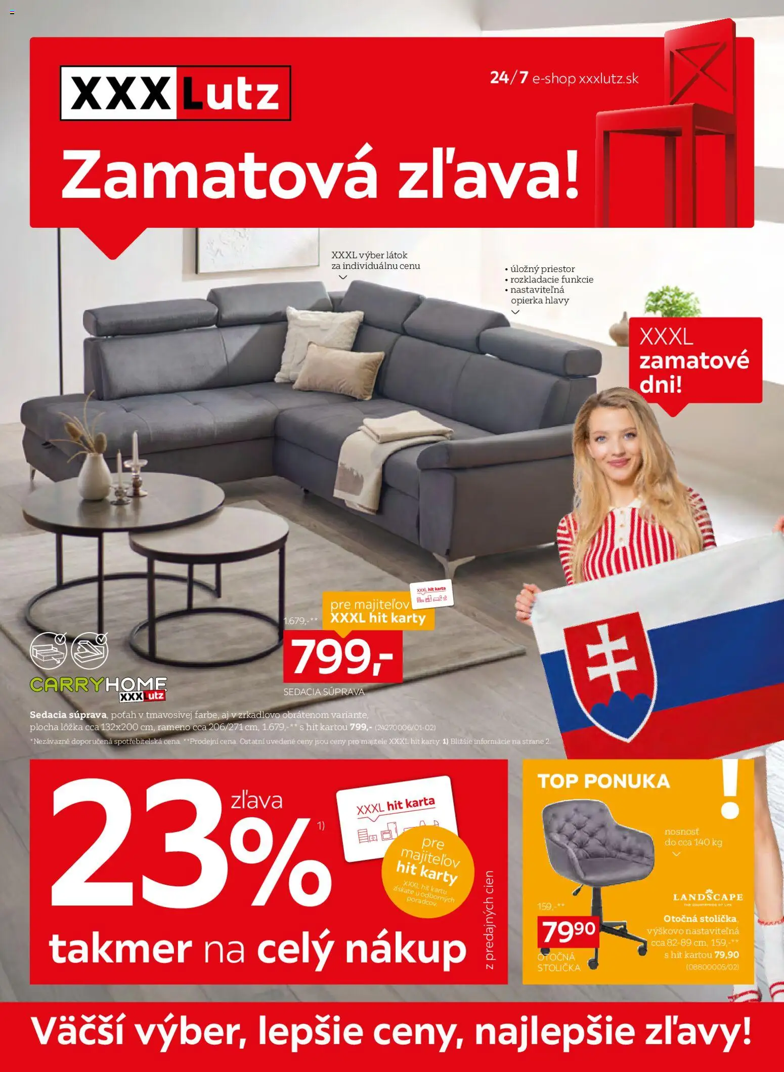 XXXLutz leták - strana 1- platný od 03.11.2025