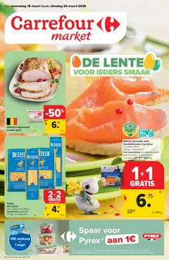 Carrefour market folder week 12 geldig vanaf 18/03/2026