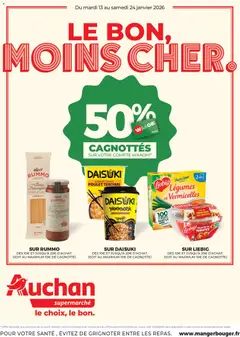 Auchan - Petits prix savoureux geldig vanaf 13/01/2026