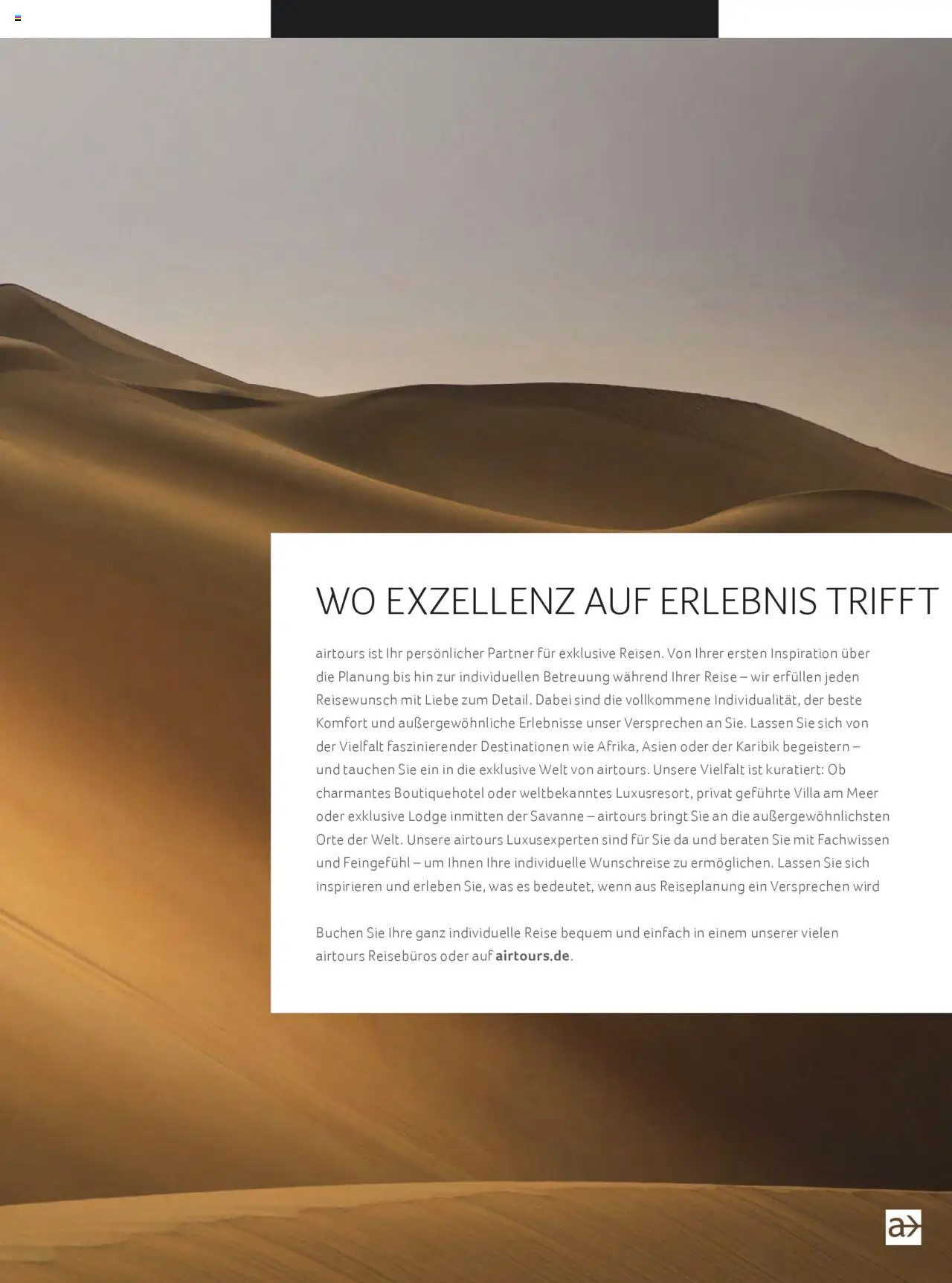 TUI airtours Katalog  Erstklassige Fernreisen 2025/26 - Seite 3 - gültig ab 01.11.2025