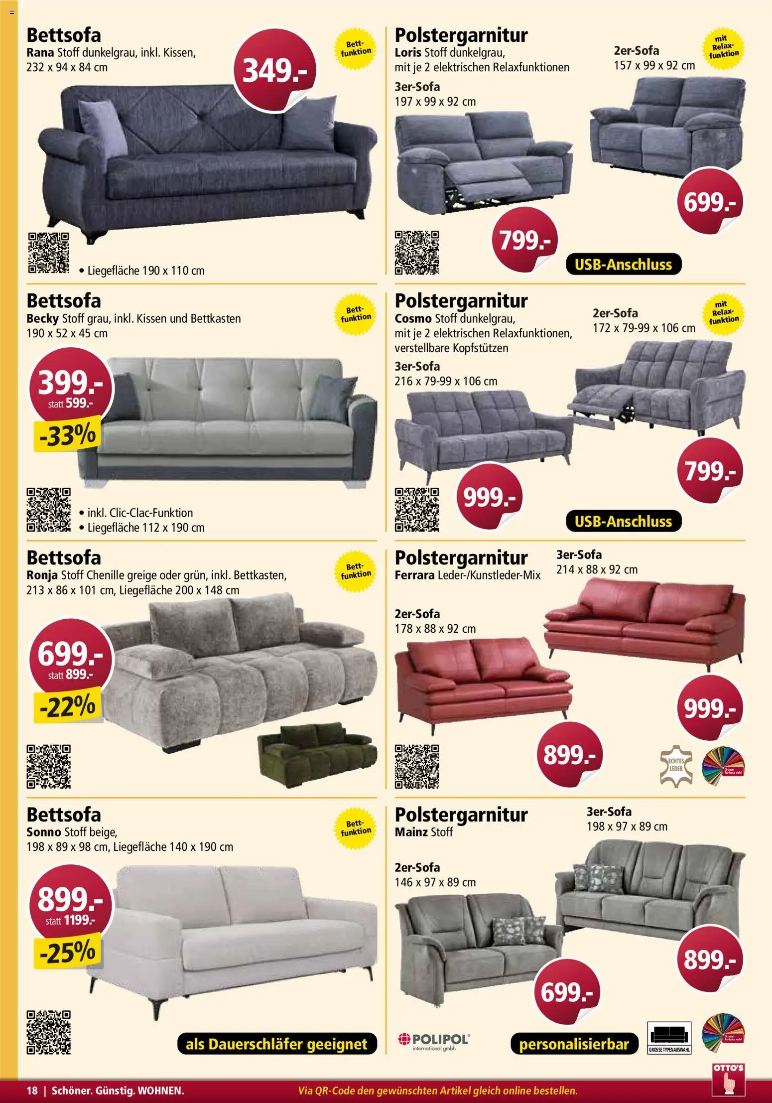 Otto's Aktionen Möbelflyer - page 18- valid from 01.03.2026