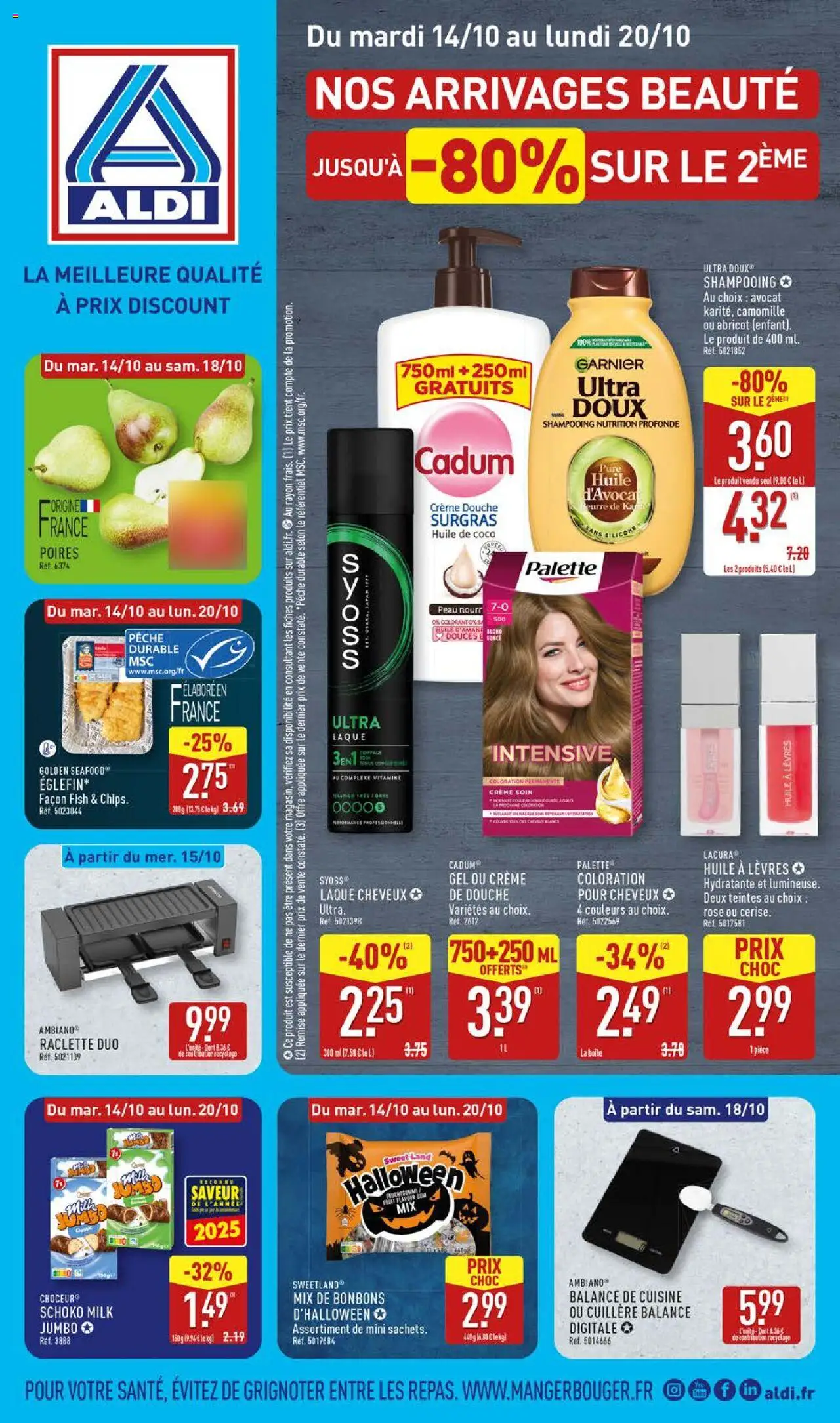 Aldi catalogue semaine 42 - page 1 - valable à partir du 14/10/2025