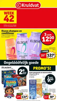 Kruidvat folder week 42 geldig vanaf 14/10/2025