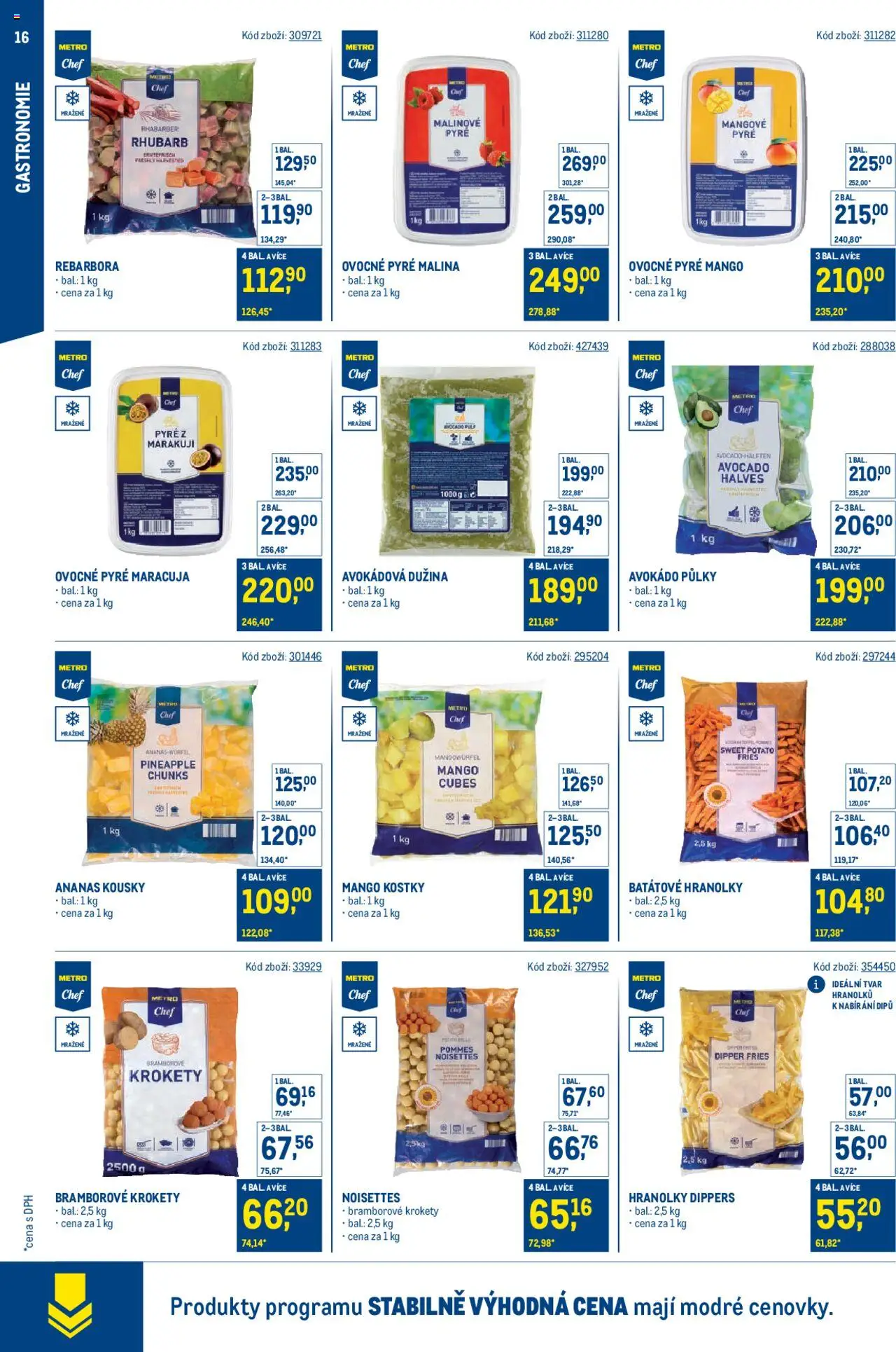 Makro leták - Stabilně výhodná cena – gastronomie - strana 16- platný od 21.05.2025