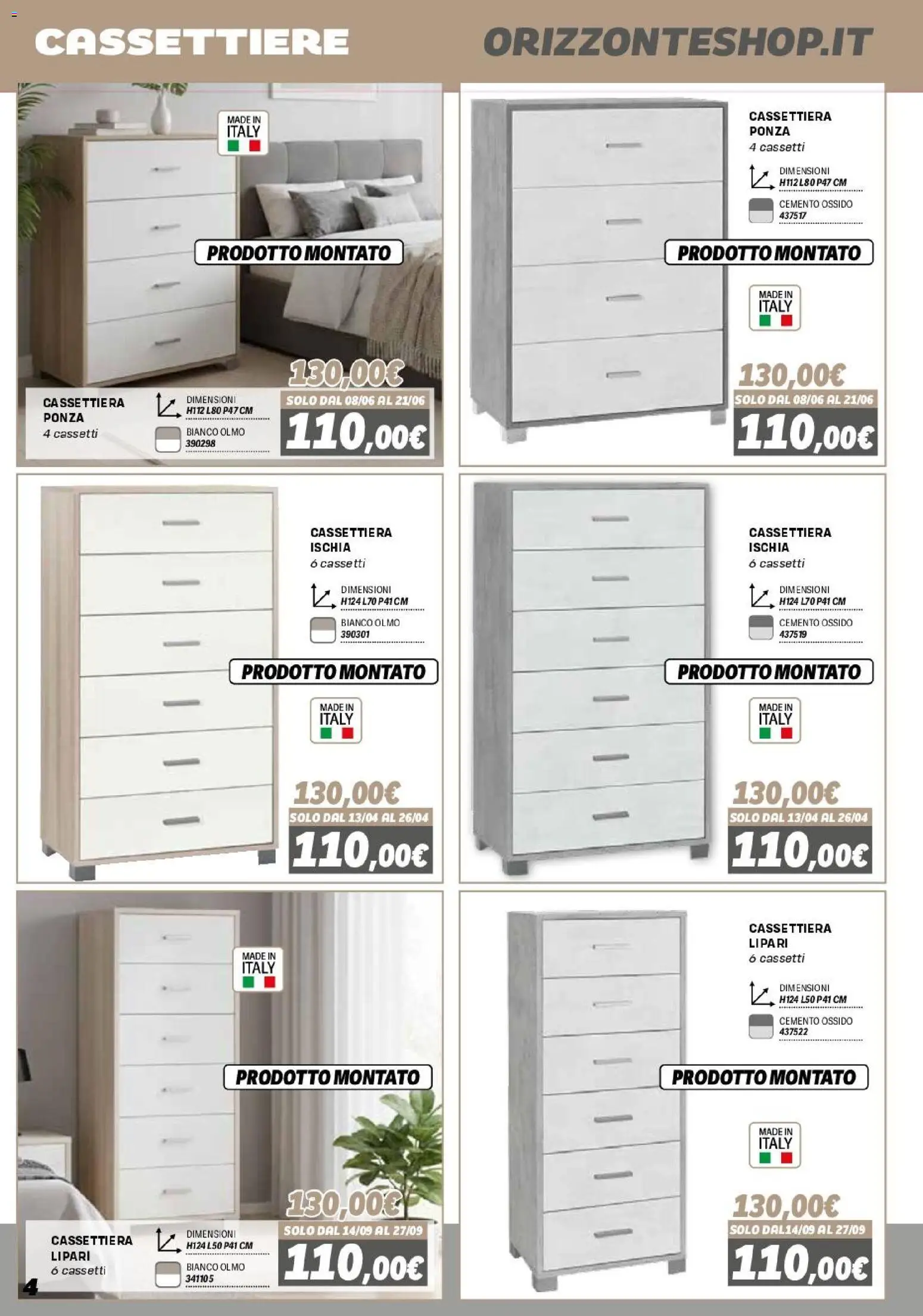 Orizzonte Mobile catalogo - pagina 4 - valido dal 16/01/2026