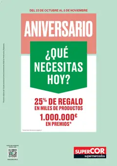 Vista previa del folleto Supercor folleto válido desde 23/10/2025