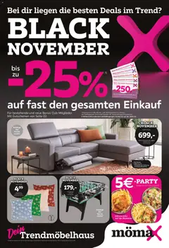 Vorschau Mömax - Black Friday gültig ab 03.11.2025