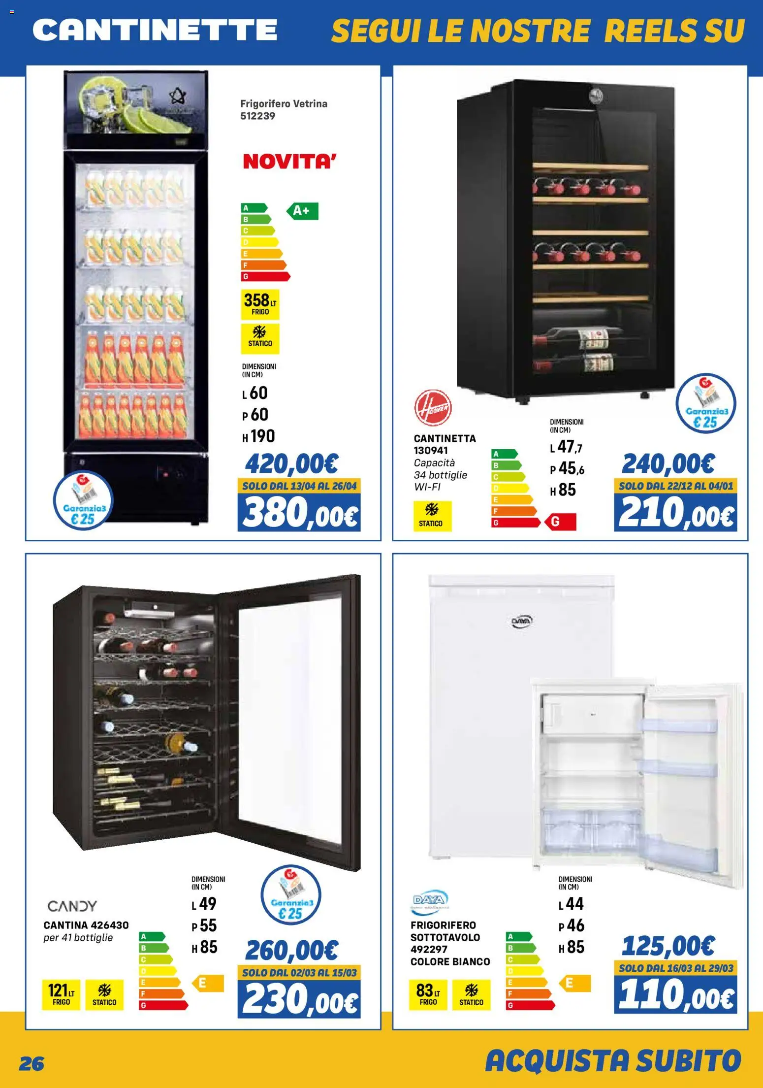 Orizzonte Elettrodomestici catalogo - pagina 26 - valido dal 01/11/2025