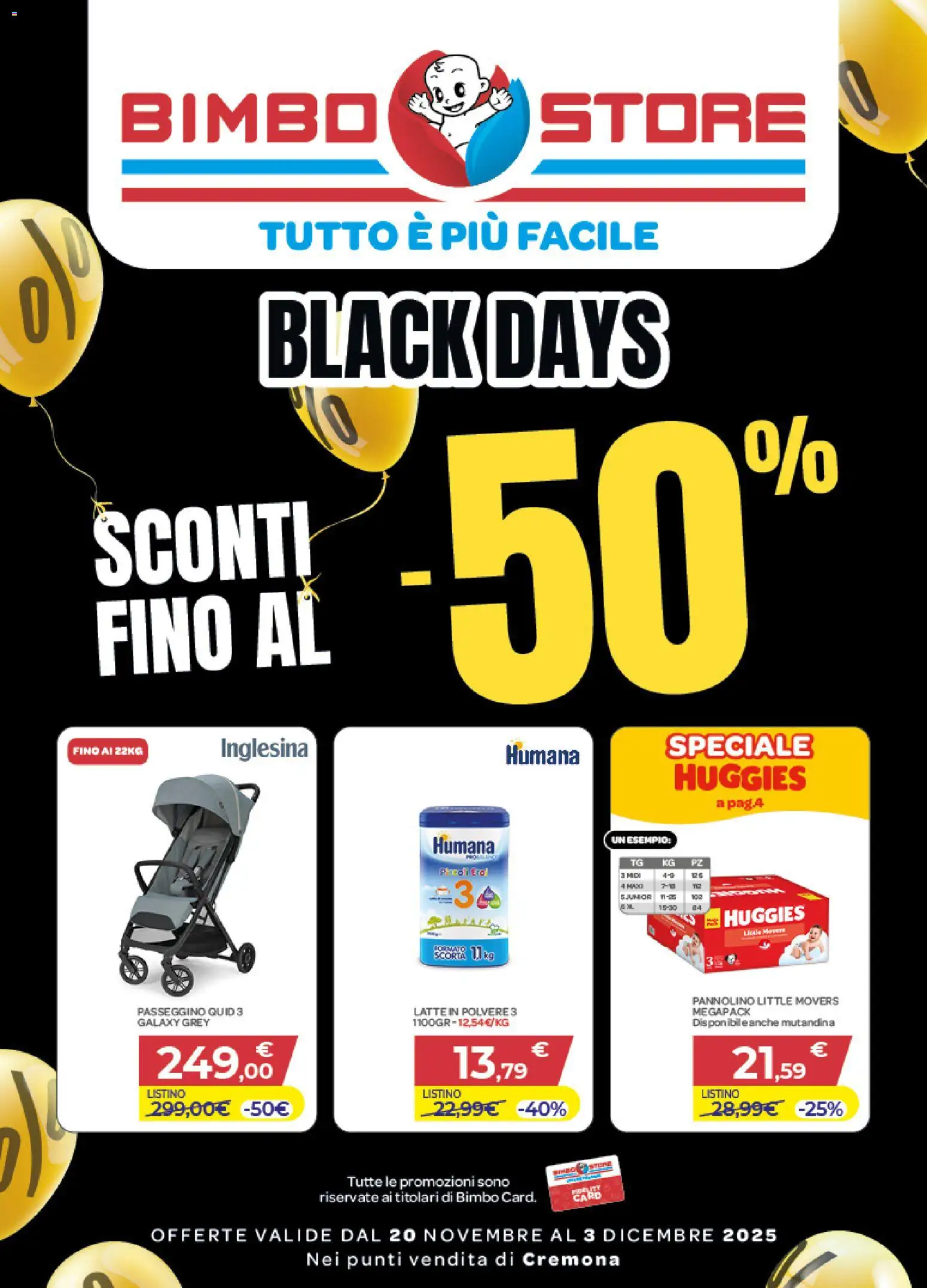 Bimbo store - Black Friday - pagina 1 - valido dal 20/11/2025