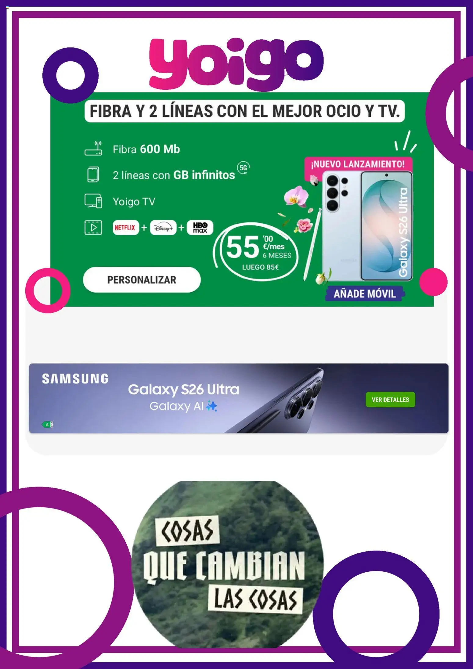 Yoigo ofertas - Página de 1 - Válido desde 15/04/2026