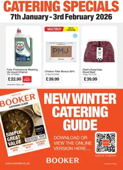 Booker Wholesale - Catering Specials valid from 07/01/2026