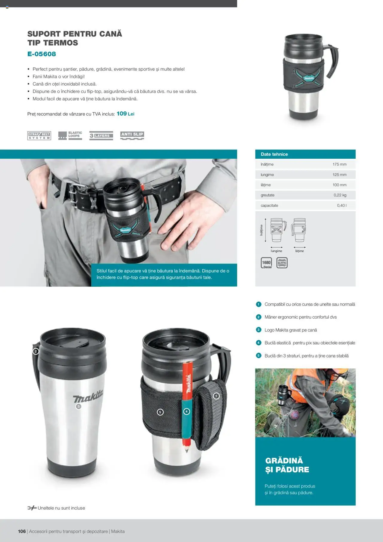 Makita catalog - Accesorii pentru transport si depozitare   - pagina 106- valabil de la 06.09.2021