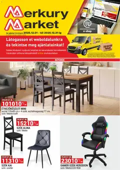 Előnézet Merkury Market Akciós újság érvényes 2025.12.01.-tól