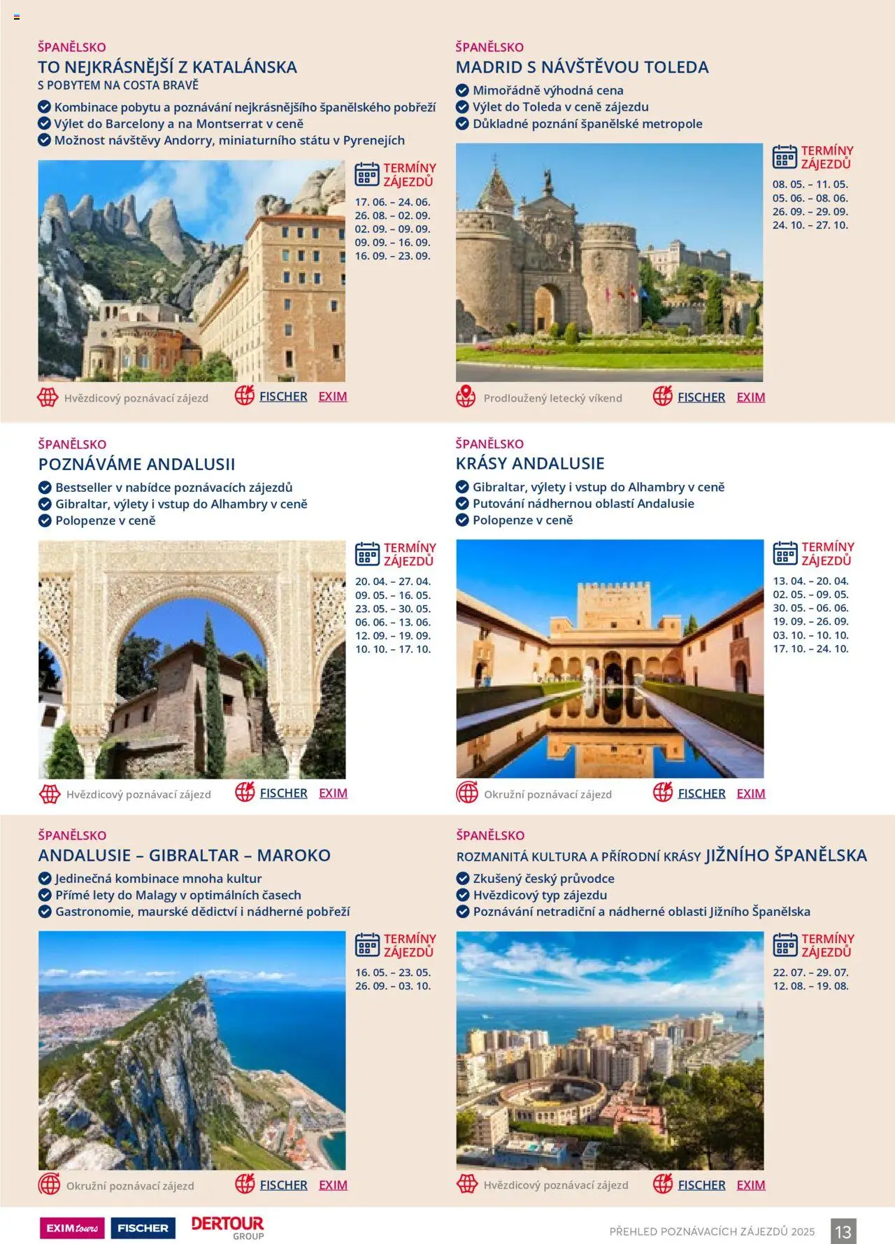 EXIM tours katalog - Poznávací zájezdy - strana 13- platný od 01.01.2025