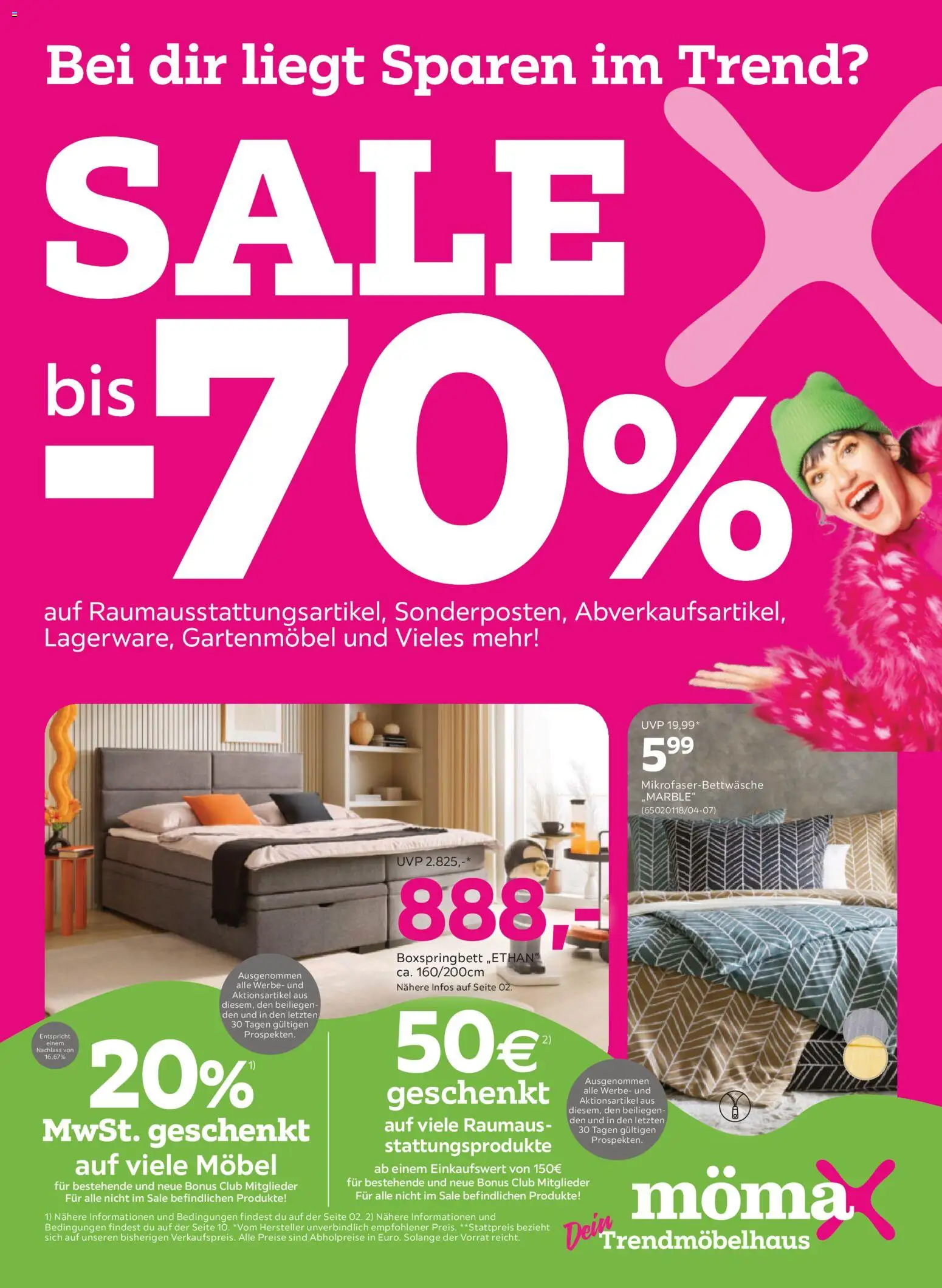 Mömax Bei dir liegt Sparen im Trend? - Seite 1- gültig ab 30.12.2025