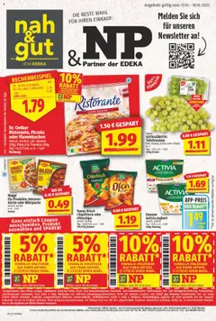 Vorschau NP Discount Prospekt 	 gültig ab 13.10.2025