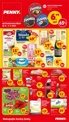 Náhled Penny Market leták - Čtvrtečník platný od 28.08.2025