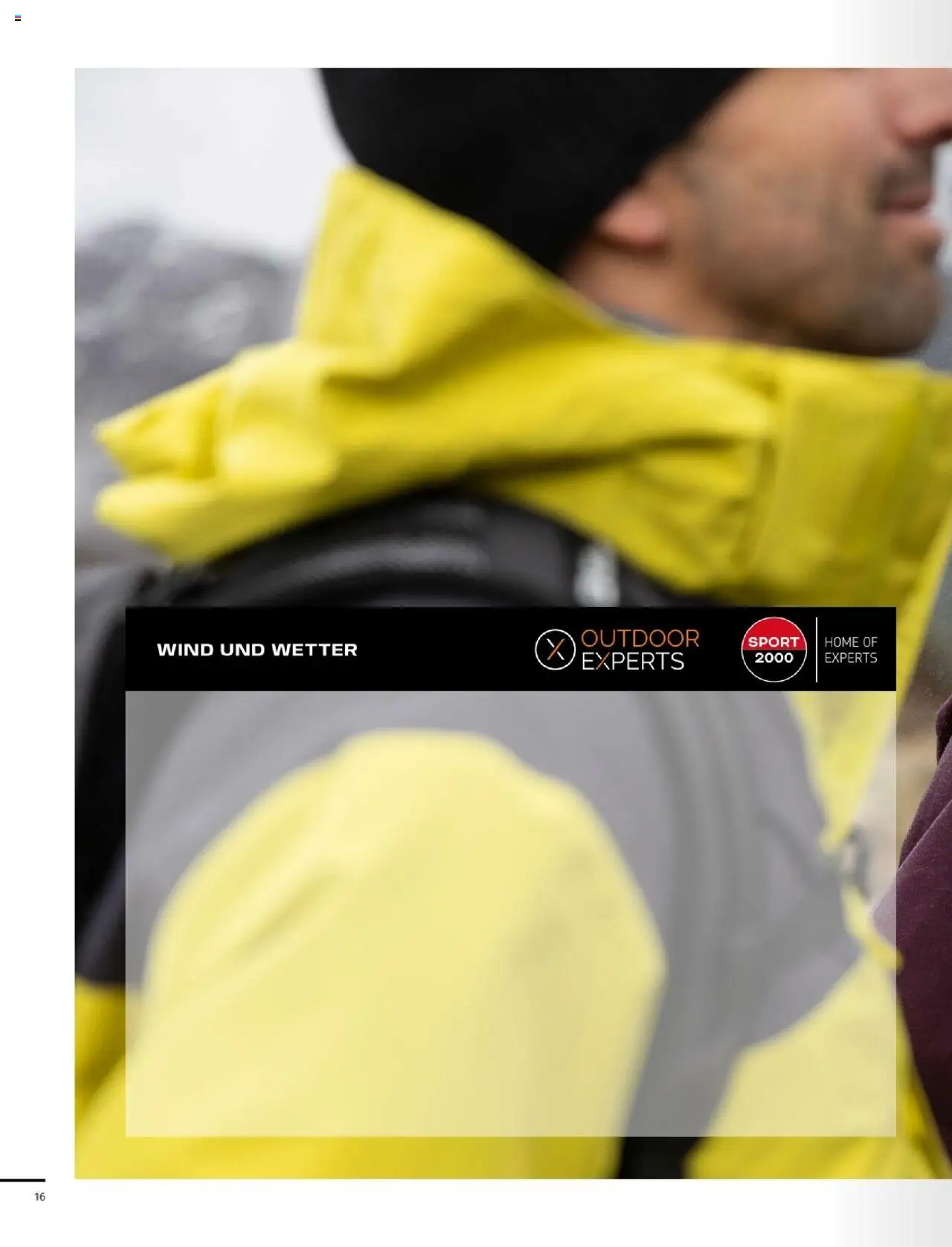 Sport2000 Prospekt Dein Outdoor Magazin  - Seite 16 - gültig ab 01.10.2025