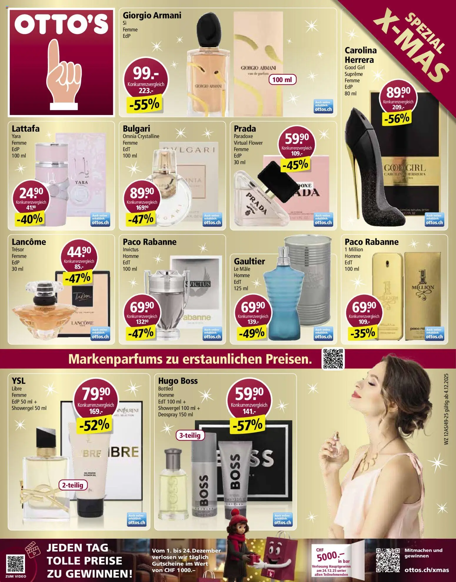Otto's Aktionen X-mas - Seite 1- gültig ab 01.12.2025