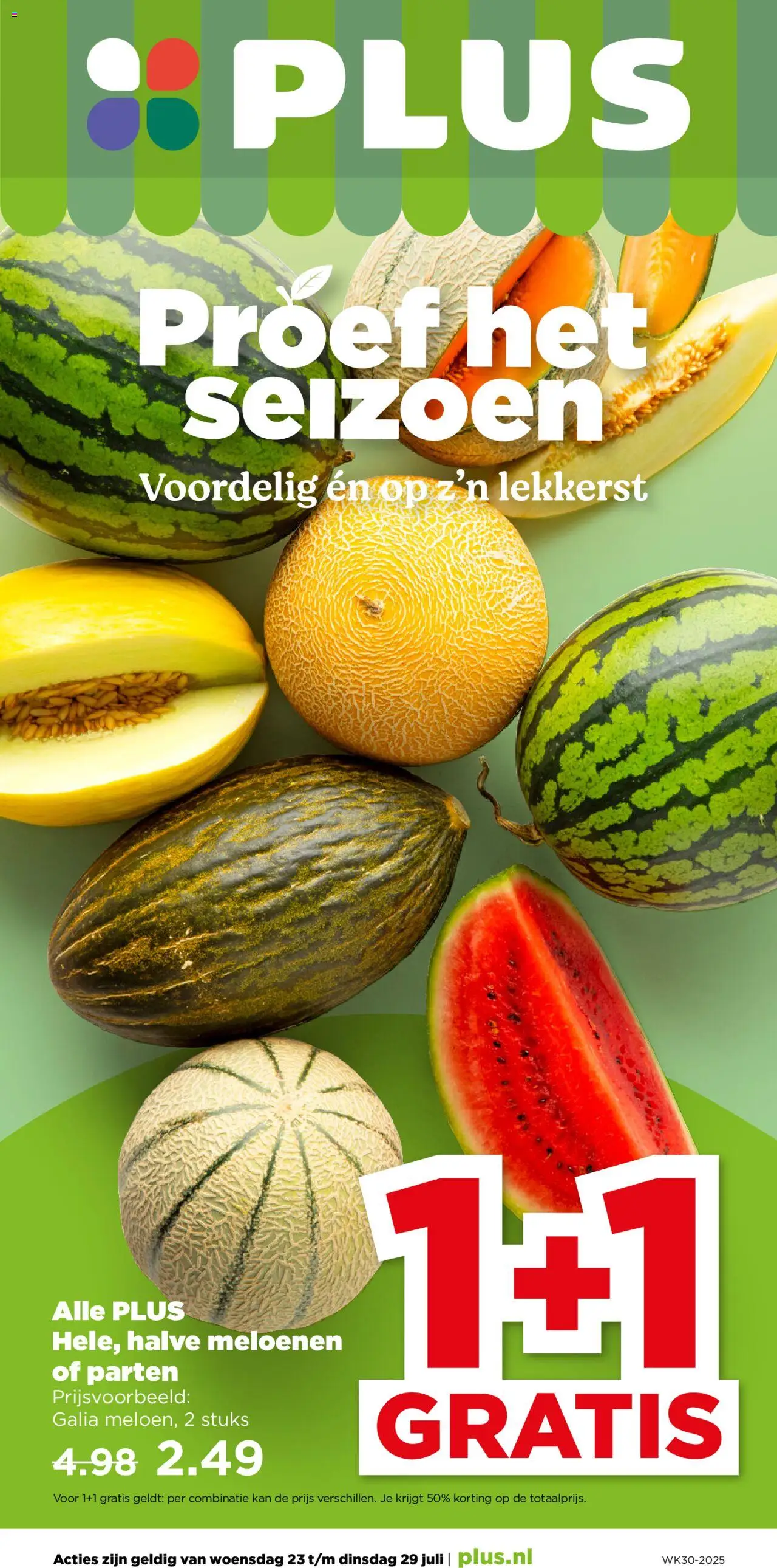  Plus - Folder week 30 - pagina 1- geldig vanaf 23-07-2025
