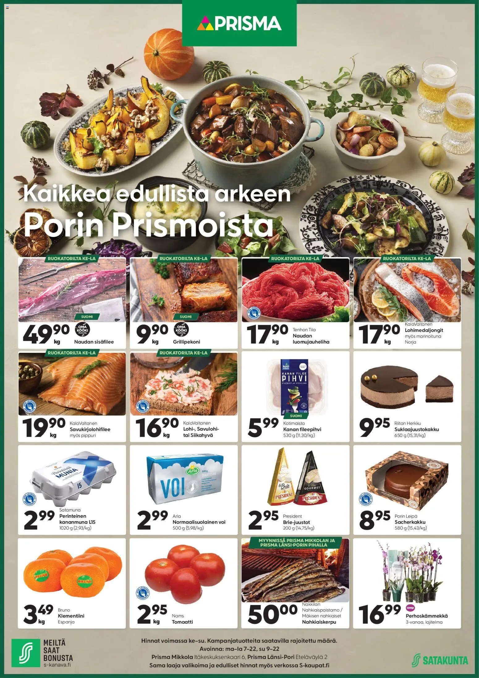 Prisma tarjoukset - Kaikkea edullista arkeen - sivu 1- voimassa alkaen 05/11/2025