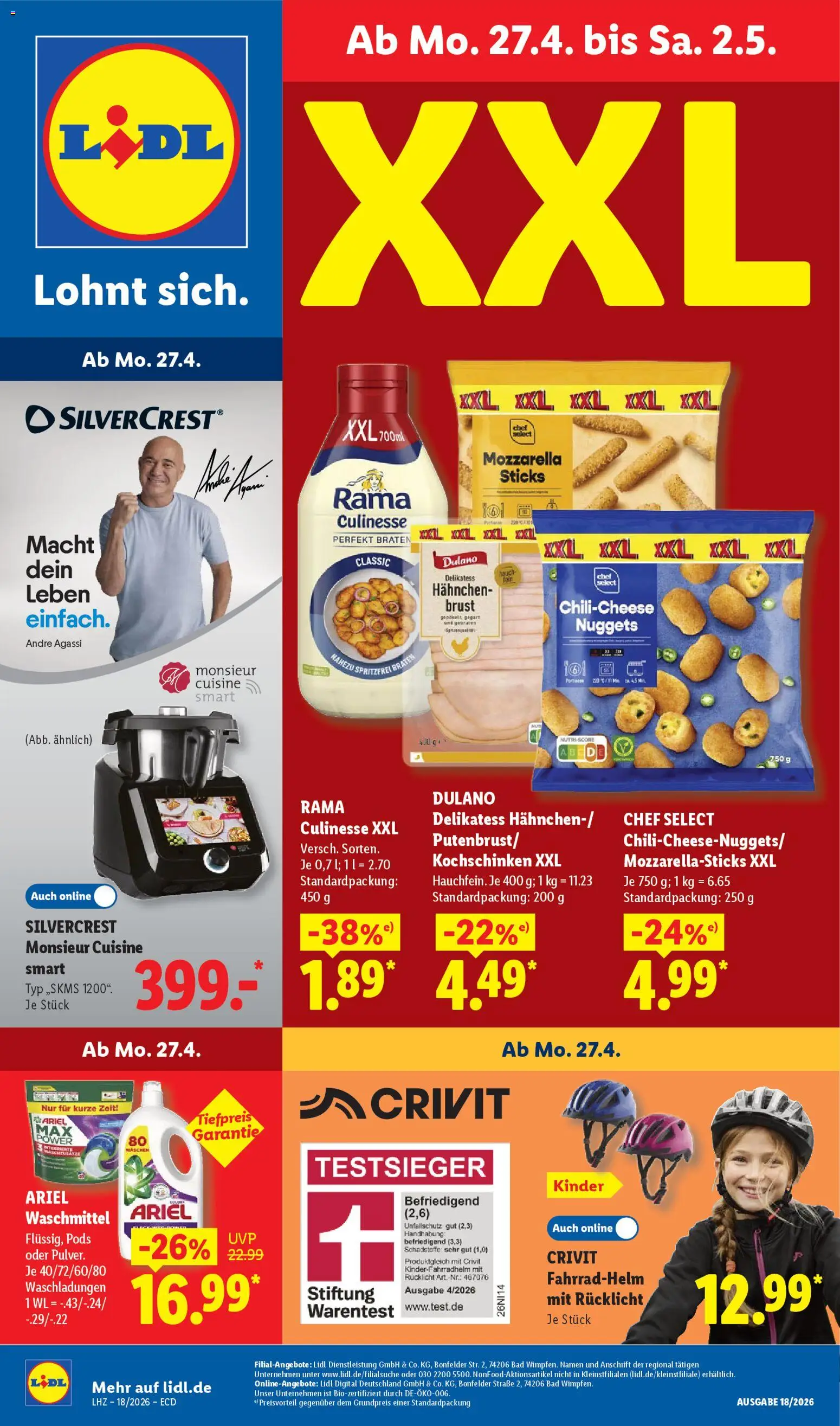 Lidl Prospekt - Seite 1 - gültig ab 27.04.2026