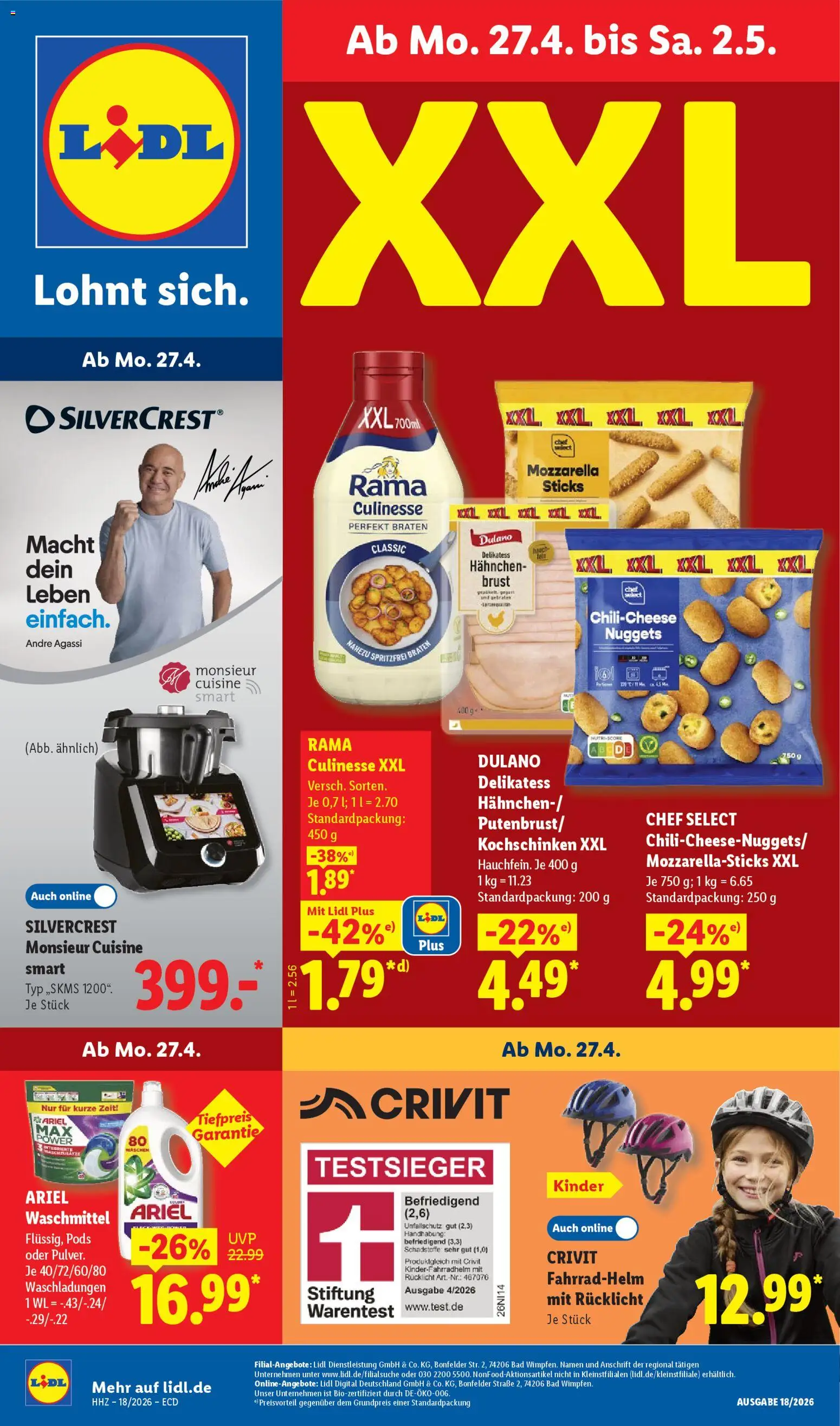 Lidl Prospekt - Seite 1 - gültig ab 27.04.2026